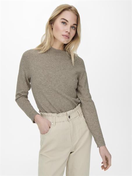 ONLRICA LIFE L/S PULLOVER KNT NOOS beige
