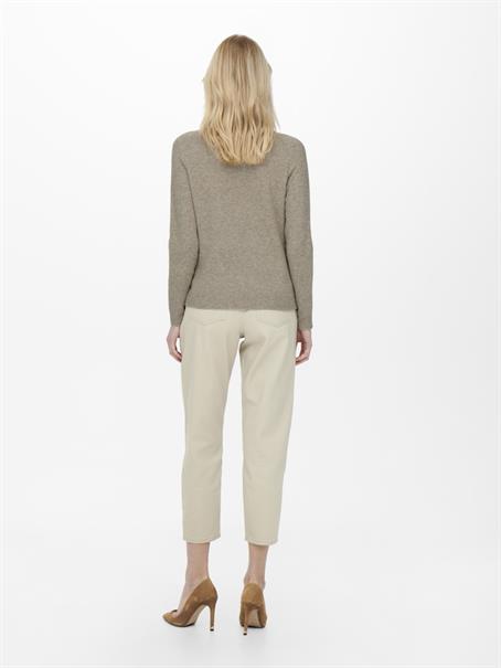 ONLRICA LIFE L/S PULLOVER KNT NOOS beige