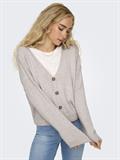 ONLRICA LIFE L/S V-NECK CARDIGAN KNT humus