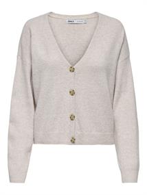 ONLRICA LIFE L/S V-NECK CARDIGAN KNT humus