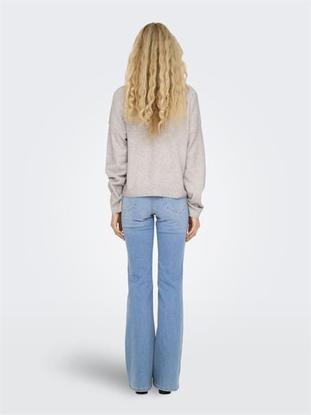 ONLRICA LIFE L/S V-NECK CARDIGAN KNT humus