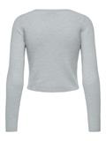 ONLRICA LIFE LS VNECK PEARL CARDIGAN KNT blue fog