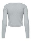 ONLRICA LIFE LS VNECK PEARL CARDIGAN KNT blue fog
