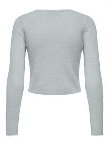 ONLRICA LIFE LS VNECK PEARL CARDIGAN KNT blue fog