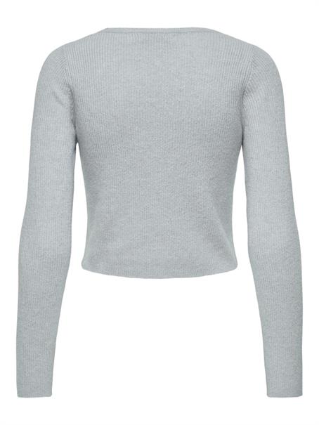 ONLRICA LIFE LS VNECK PEARL CARDIGAN KNT blue fog