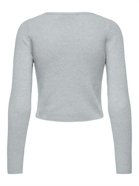 ONLRICA LIFE LS VNECK PEARL CARDIGAN KNT blue fog