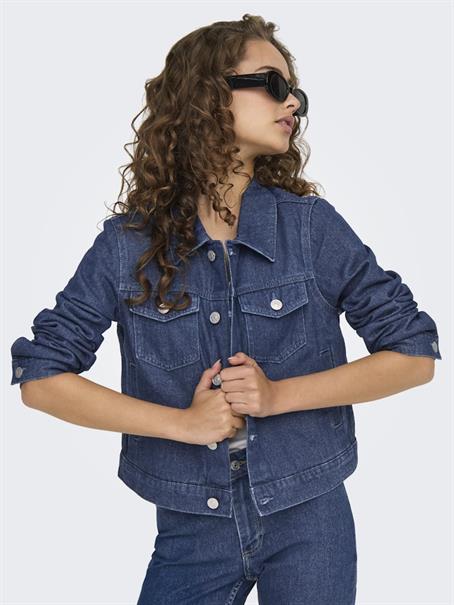 -ONLRILLO L/S JACKET AKM DNM dark blue denim