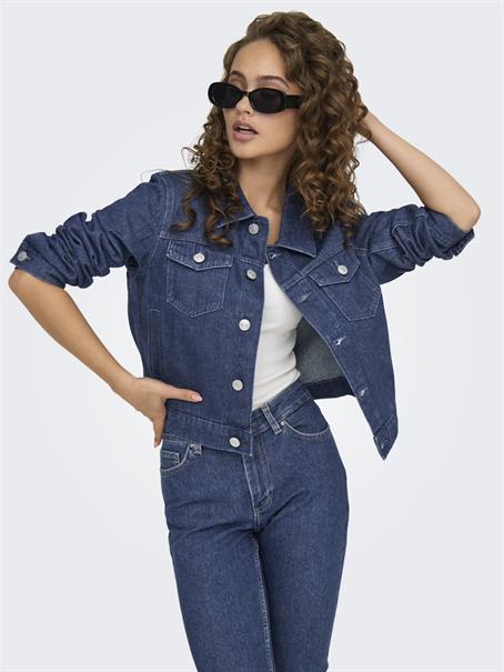 ONLRILLO L/S JACKET AKM DNM dark blue denim