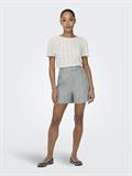 ONLRIVERSIDE S/S FLAIRED TOP NOOS JRS cloud dancer