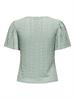 ONLRIVERSIDE S/S FLAIRED TOP NOOS JRS jadeite
