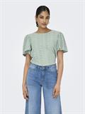 ONLRIVERSIDE S/S FLAIRED TOP NOOS JRS jadeite