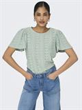 ONLRIVERSIDE S/S FLAIRED TOP NOOS JRS jadeite