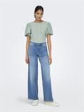 ONLRIVERSIDE S/S FLAIRED TOP NOOS JRS jadeite