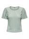 ONLRIVERSIDE S/S FLAIRED TOP NOOS JRS jadeite