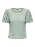 ONLRIVERSIDE S/S FLAIRED TOP NOOS JRS jadeite