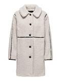ONLRUBI SHEARLING COAT CS OTW pumice stone