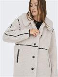 ONLRUBI SHEARLING COAT CS OTW pumice stone