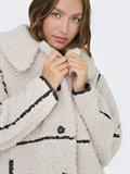 ONLRUBI SHEARLING COAT CS OTW pumice stone