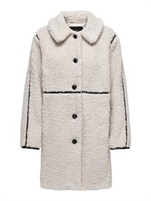 ONLRUBI SHEARLING COAT CS OTW pumice stone