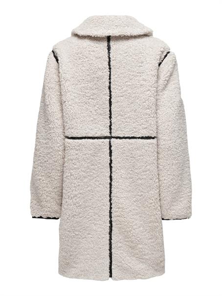 ONLRUBI SHEARLING COAT CS OTW pumice stone