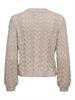 ONLRUBINA LIFE LS CABLE O-NECK KNT NOOS mocha meringue
