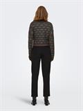ONLRUBY L/S STRUCTURE PULLOVER BF KNT hot fudge
