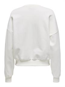 ONLRUNA L/S O-NECK BOX CC SWT cloud dancer