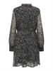 ONLSABBIE LIFE L/S STRING DRESS WVN CS black