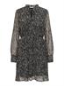 ONLSABBIE LIFE L/S STRING DRESS WVN CS black