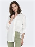 ONLSALINA L/S SHIRT WVN NOOS cloud dancer