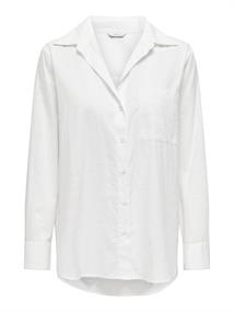 ONLSALINA L/S SHIRT WVN NOOS cloud dancer
