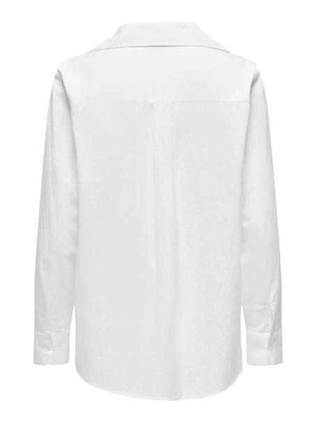 ONLSALINA L/S SHIRT WVN NOOS cloud dancer