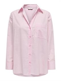 ONLSALINA L/S SHIRT WVN NOOS pink lady