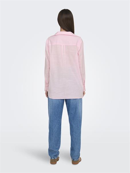 ONLSALINA L/S SHIRT WVN NOOS pink lady