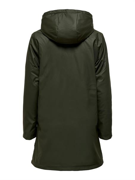 ONLSALLY RAINCOAT OTW NOOS dunkelgrün1