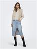 ONLSANDRA LIFETEDDY WAISTCOAT ZIP CS OTW pumice stone