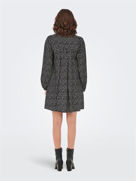 ONLSANDY LIFE L/S DRESS PTM black 2