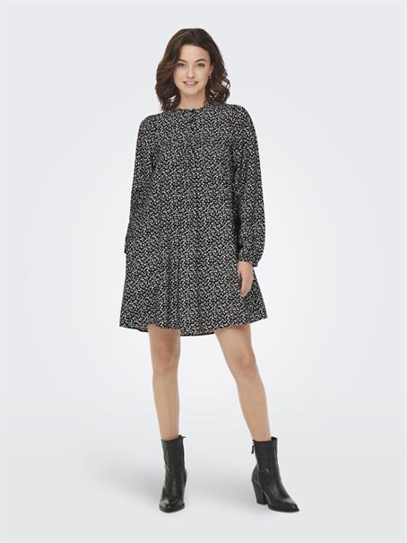 ONLSANDY LIFE L/S DRESS PTM black 2
