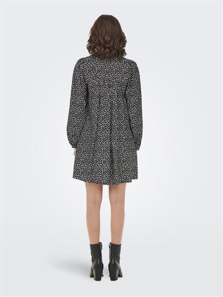 ONLSANDY LIFE L/S DRESS PTM black 2