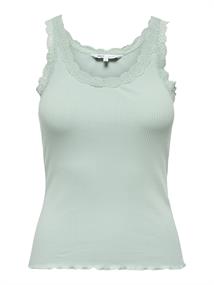 ONLSARA SHARAI LACE TANK TOP JRS NOOS jadeite