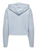 ONLSARAH UNB EMB HOOD SWEATSHIRT CS NN cashmere blue