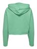 ONLSARAH UNB EMB HOOD SWEATSHIRT CS NN marine green