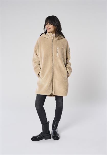 ONLSASCHA SHERPA JACKET LIFE OTW NOOS cuban sand