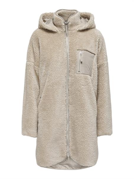 ONLSASCHA SHERPA JACKET LIFE OTW NOOS cuban sand