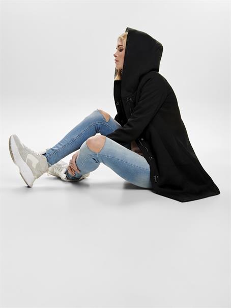 ONLSEDONA LIGHT COAT OTW NOOS black