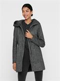 ONLSEDONA LIGHT COAT OTW NOOS dark grey melange
