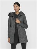 ONLSEDONA LIGHT COAT OTW NOOS dark grey melange