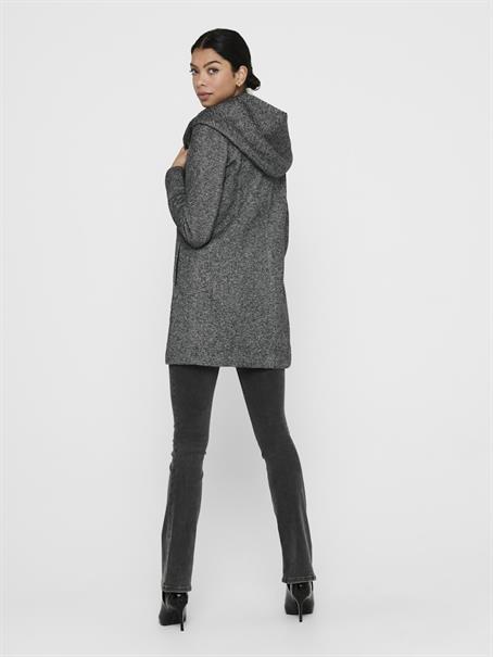 ONLSEDONA LIGHT COAT OTW NOOS dark grey melange