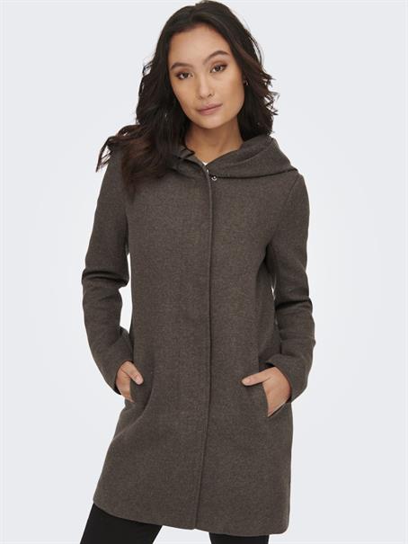ONLSEDONA LIGHT COAT OTW NOOS hot fudge1