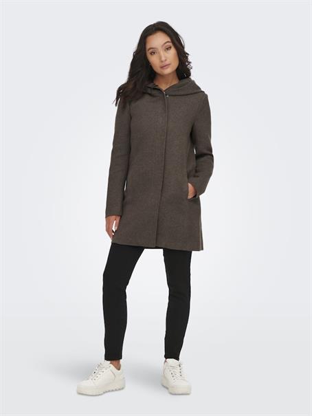 ONLSEDONA LIGHT COAT OTW NOOS hot fudge1